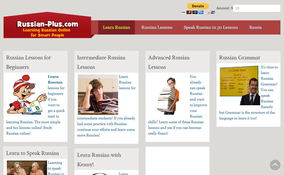 Learn Russian online - Russian language - Study Russian Grammar