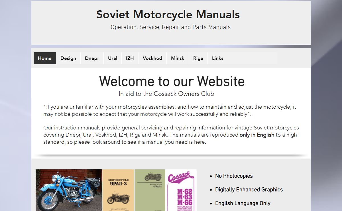 Home | Russian Motorcycles