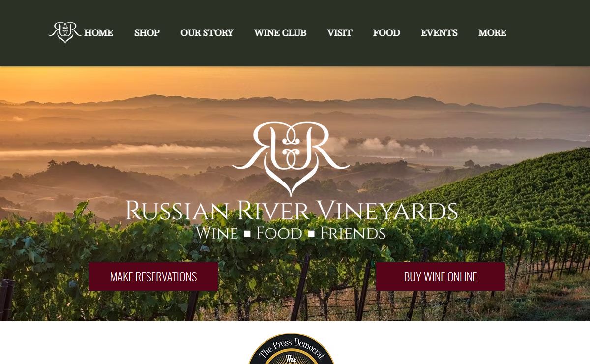 HOME | Russian River Vineyards