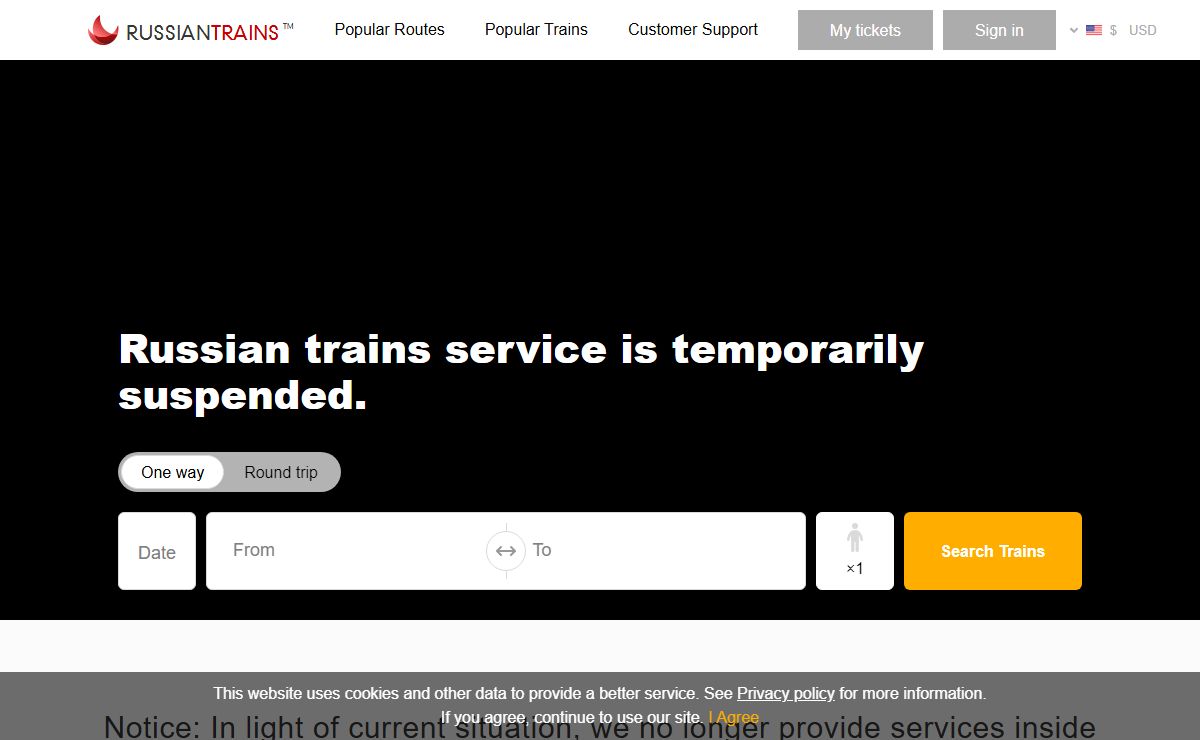 Russian Trains | Book Russian Railways Tickets Online