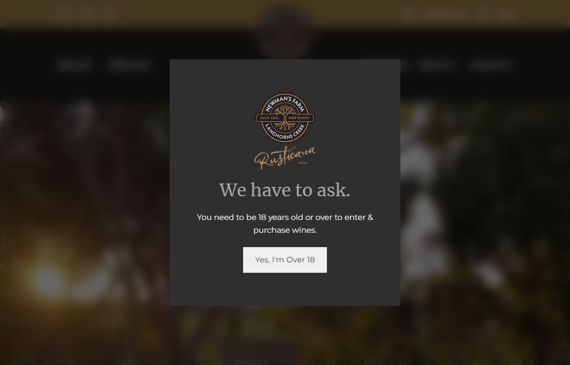 Rusticana Wine in Langhorne Creek - Rusticana Wines