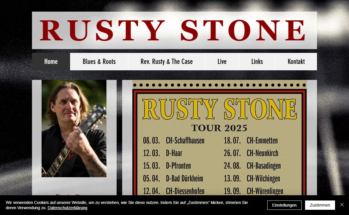 Rusty Stone - Blues & Roots & Handmade Music