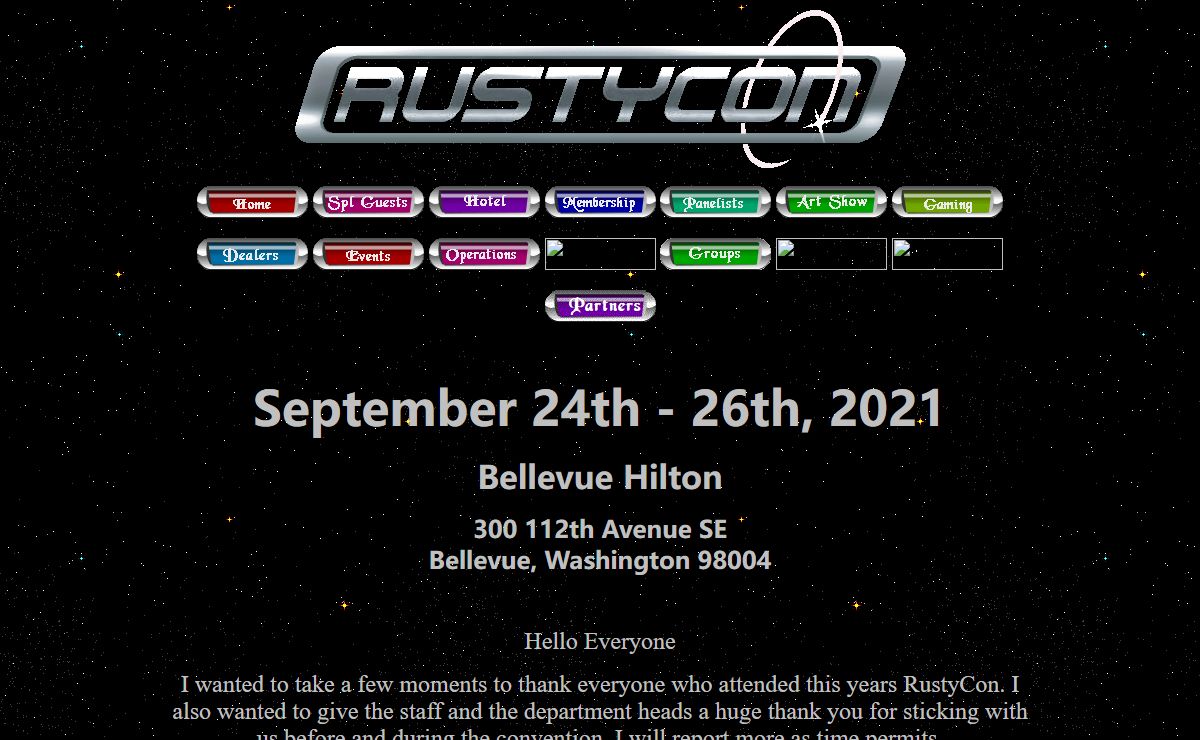 RustyCon Homepage