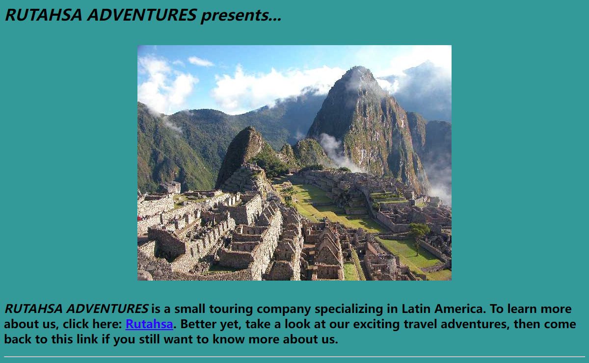 RUTAHSA ADVENTURES, adventure travel, cultural travel, Central America, South America, Guatemala, Peru, Machu Picchu, Colca Canyon, keshwa chaca, Lake Titikaka, Lake Titicaca, Inka Trail, Inca Trail, Ecuador, Galapagos, Bolivia, Venezuela, Angel Falls, Roraima, Nicaragua, Honduras, Costa Rica