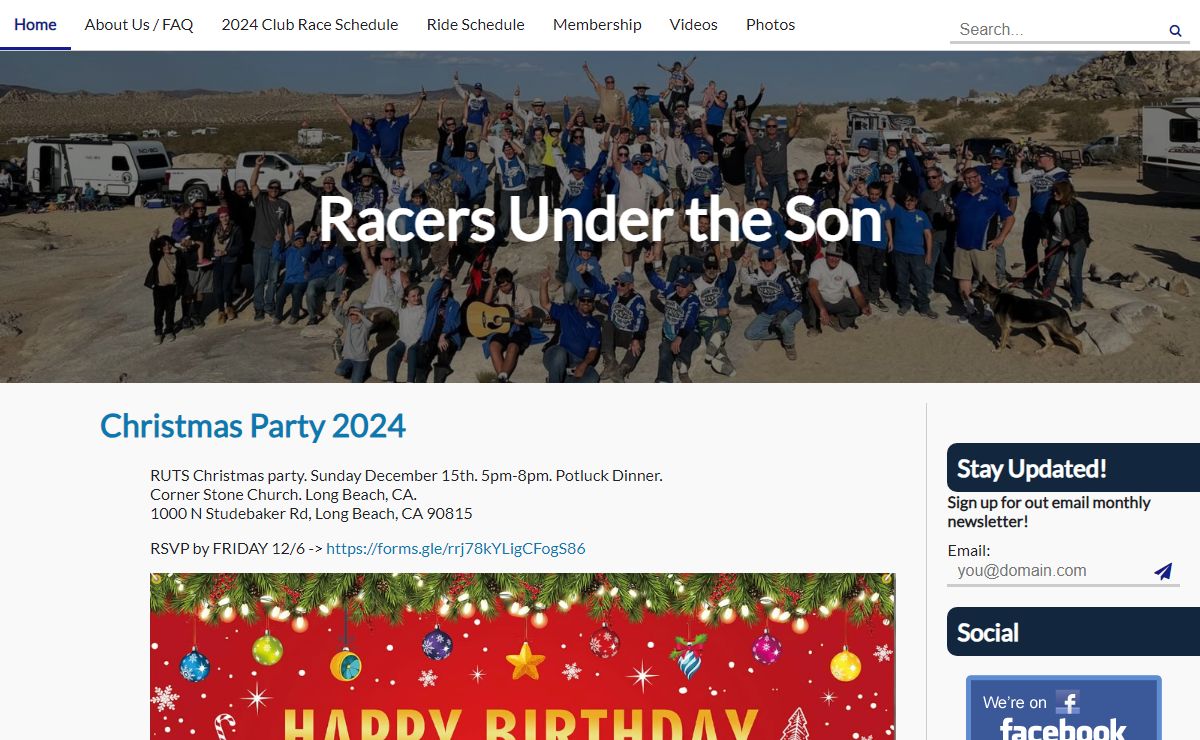 Racers Under the Son – Christian dirt bike club in southern california