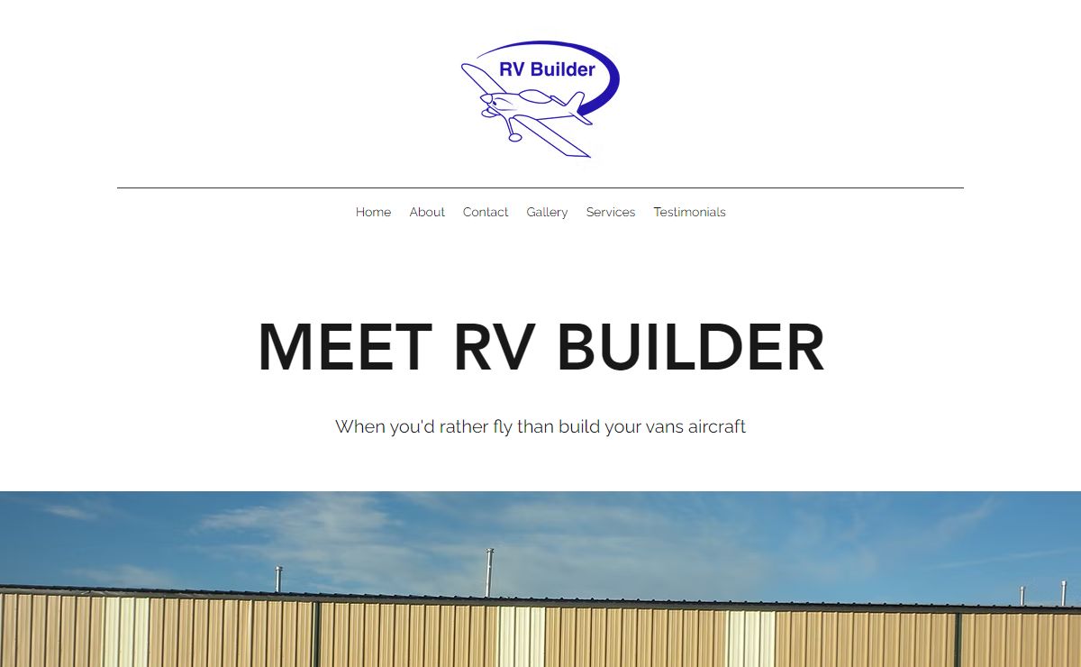 Aircraft Builders Assistance | Rv Builder | United States