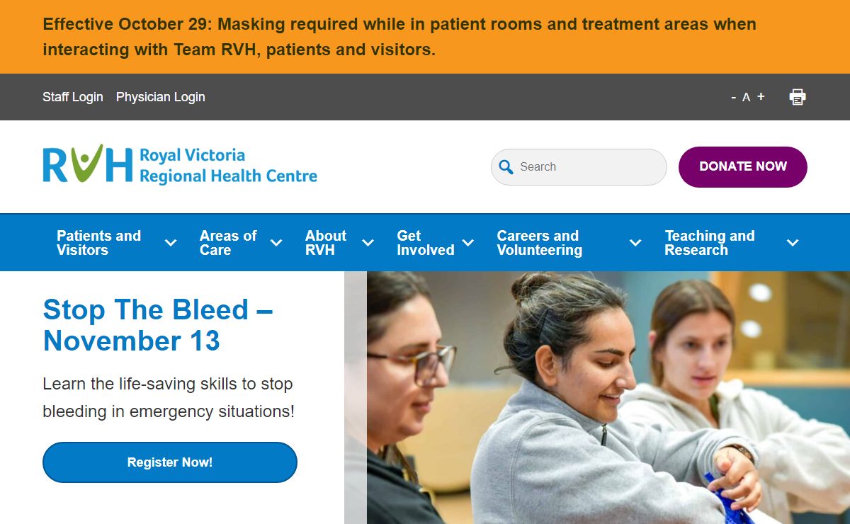 Royal Victoria Regional Health Centre