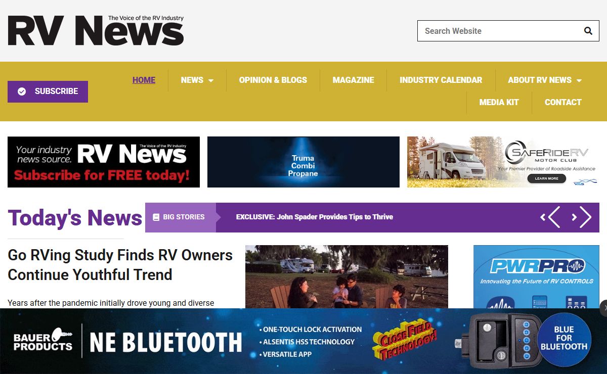 Home - RV News