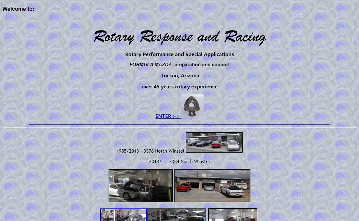 Rotary Response and Racing LLC - Mazda Rotary parts and performance ,