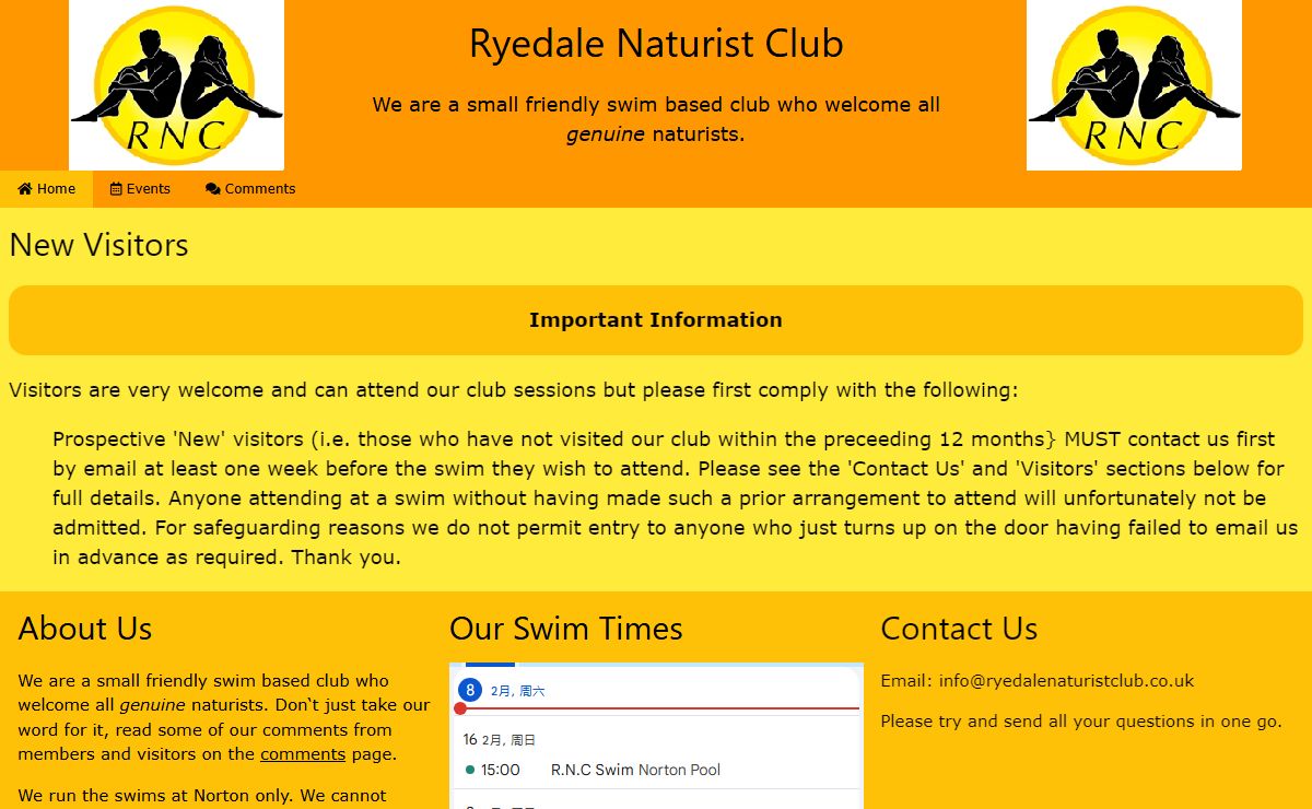 Ryedale Naturist Club