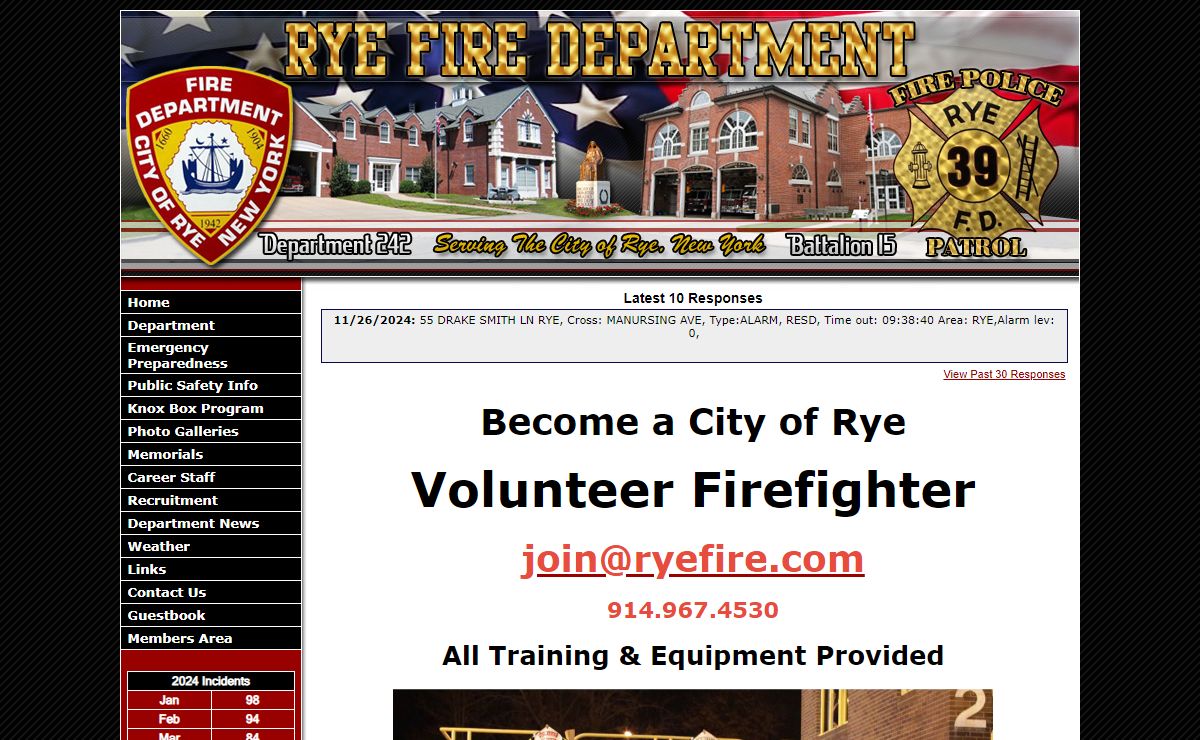 Rye Fire Department - Serving the City of Rye, New York