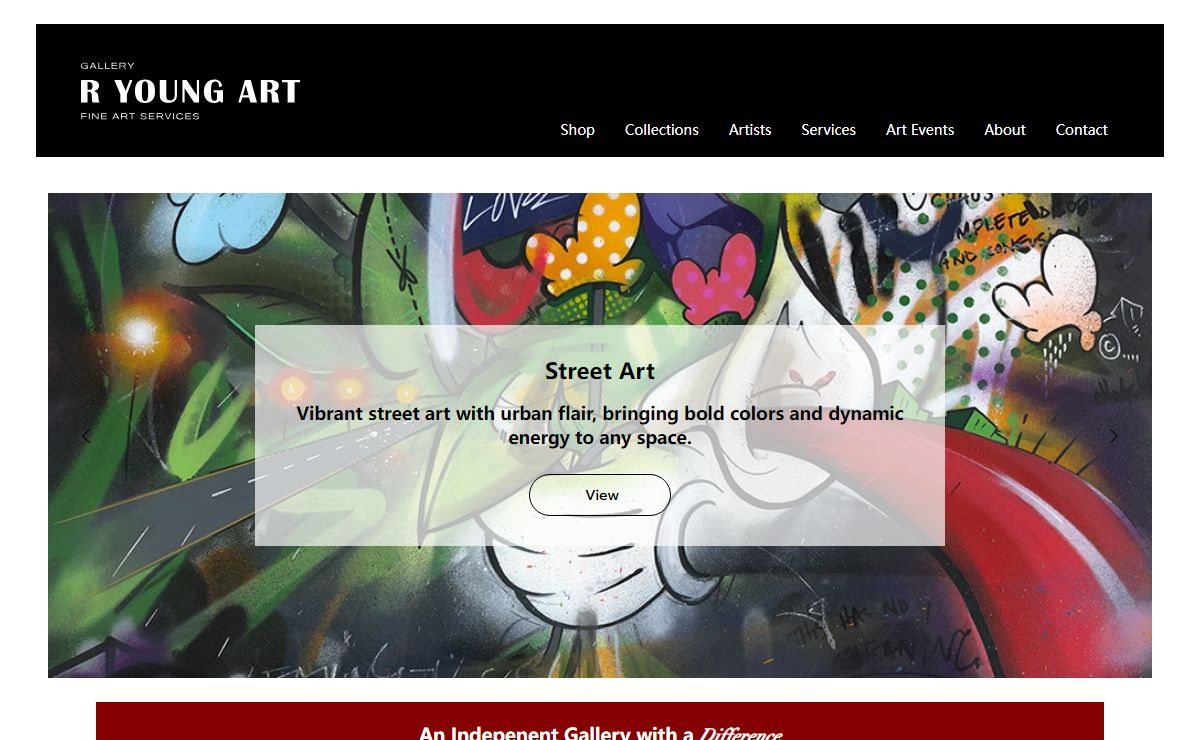 R Young Art Gallery | Originals, Ltd. Editions & Sculptures | United Kingdom