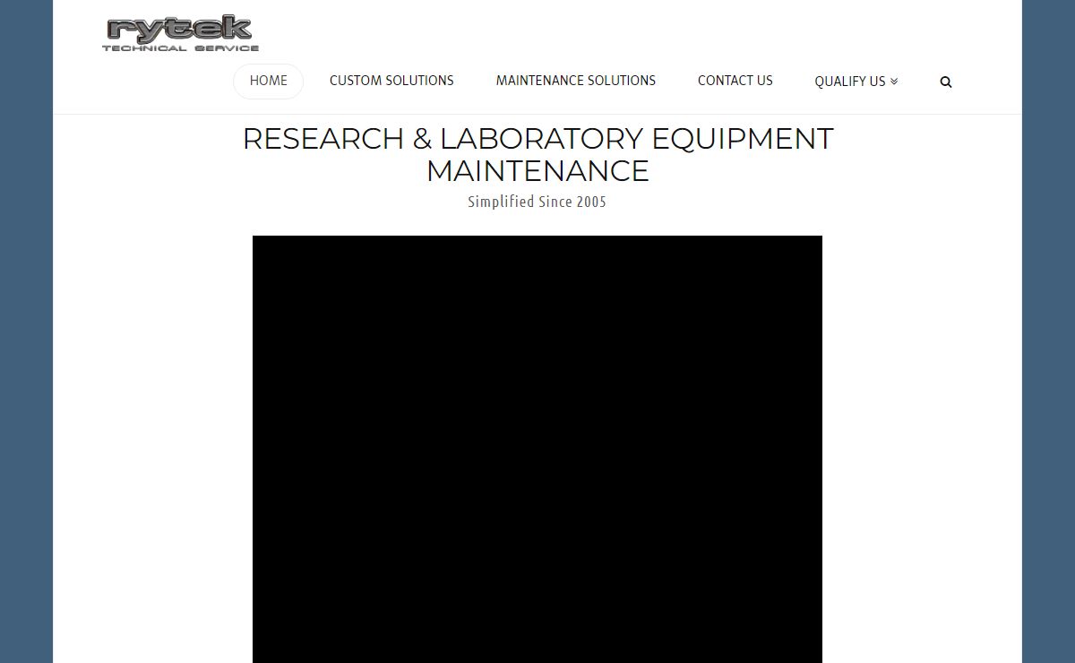 Rytek Technical Service | Research & Laboratory Equipment Maintenance - Simplified Since 2005