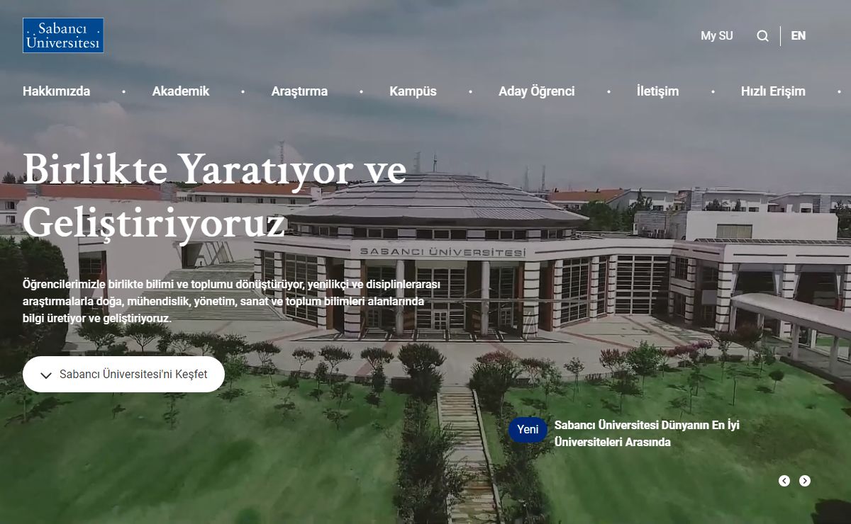 Ana sayfa | Sabancı Üniversitesi