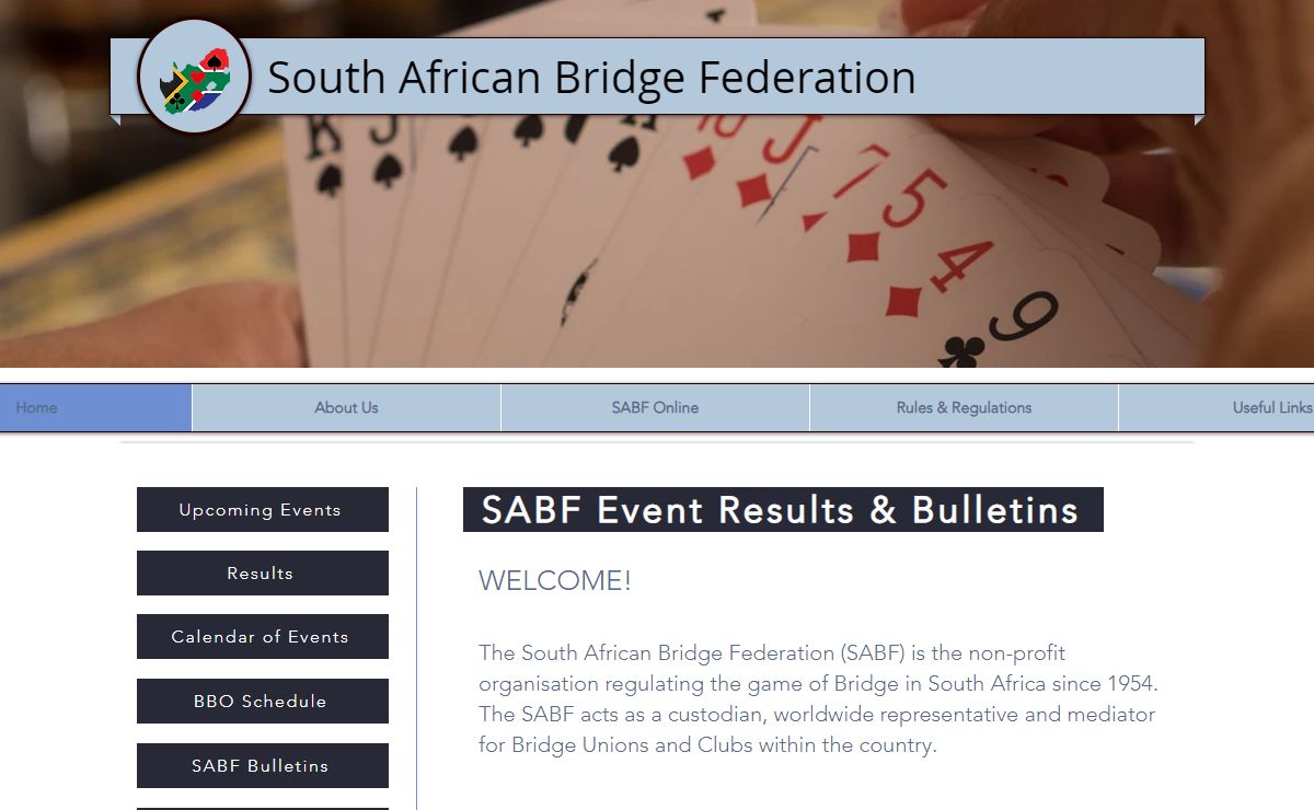 South African Bridge | South African Bridge Federation