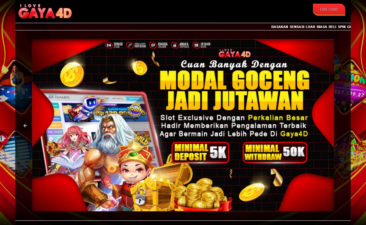 Gaya4D Gacor | Sensasi Luar Biasa Beli Spin Gratis Auto Maxwin