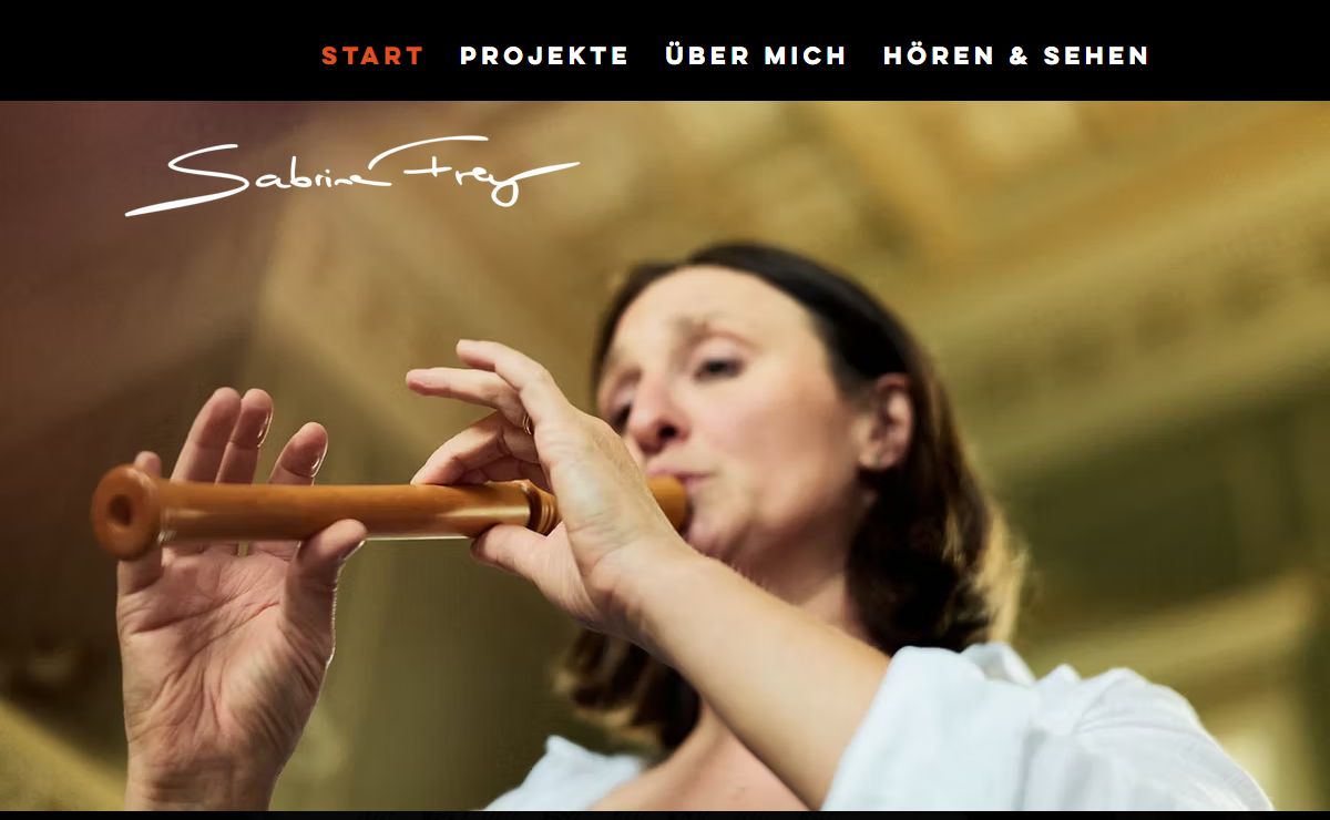 Sabrina Frey | Blockflöte | Alte Musik
