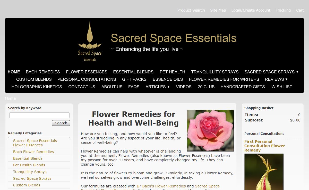 Bach Flower Remedies and Flower Essences: Sacred Space Essentials