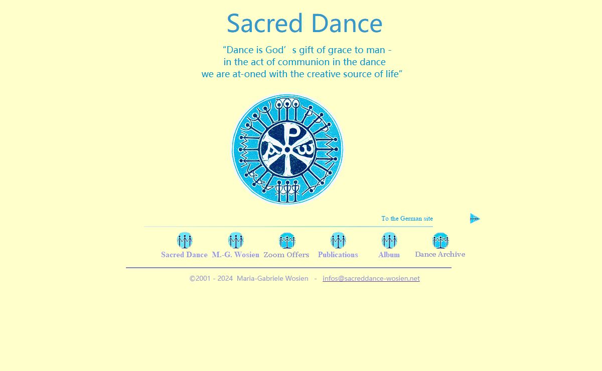 Sacred Dance - Gabriele Wosien