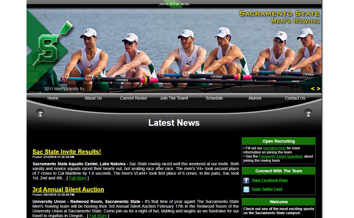 Latest News - Sacramento State Men's Rowing