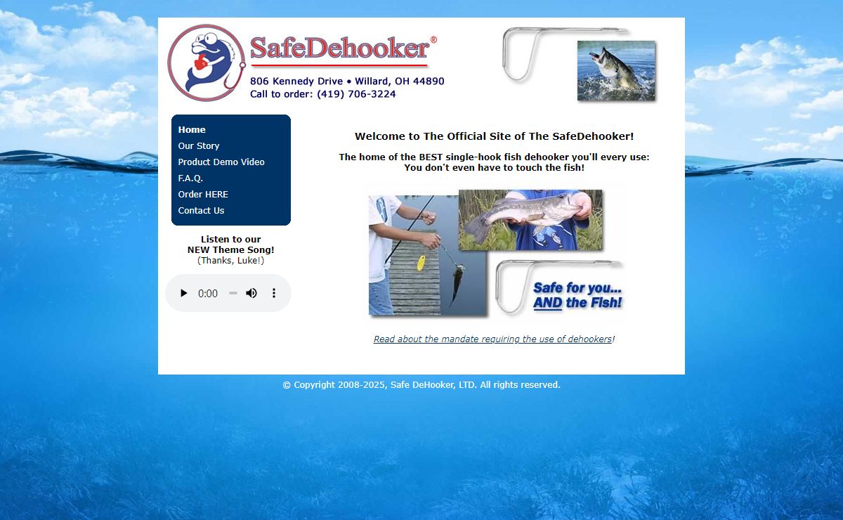 Official Home of the Safe Dehooker - Home