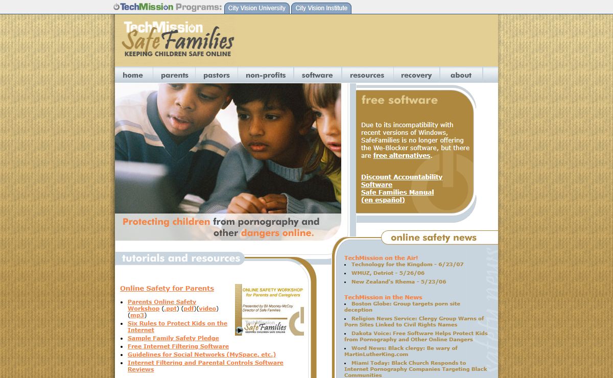 Free Internet Filtering and Parental Control Software - Pornography and Sex Addiction Recovery & Christian Accountability - Online Safety