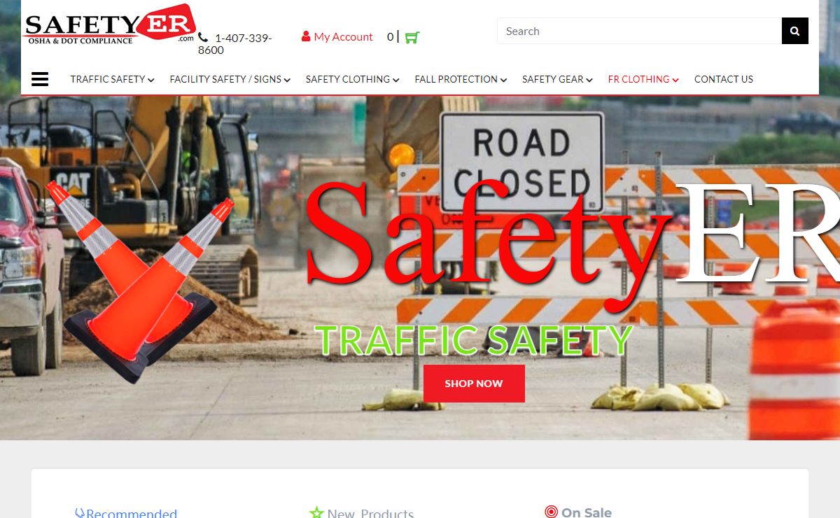 Safety ER | Traffic Cones |PPE Safety Glasses| Safety Equipment | FDOT