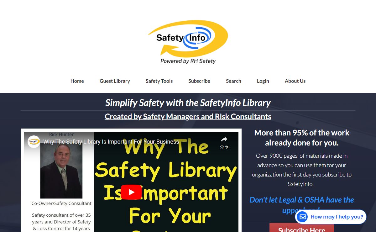 Safety Programs Simplified from A to Z