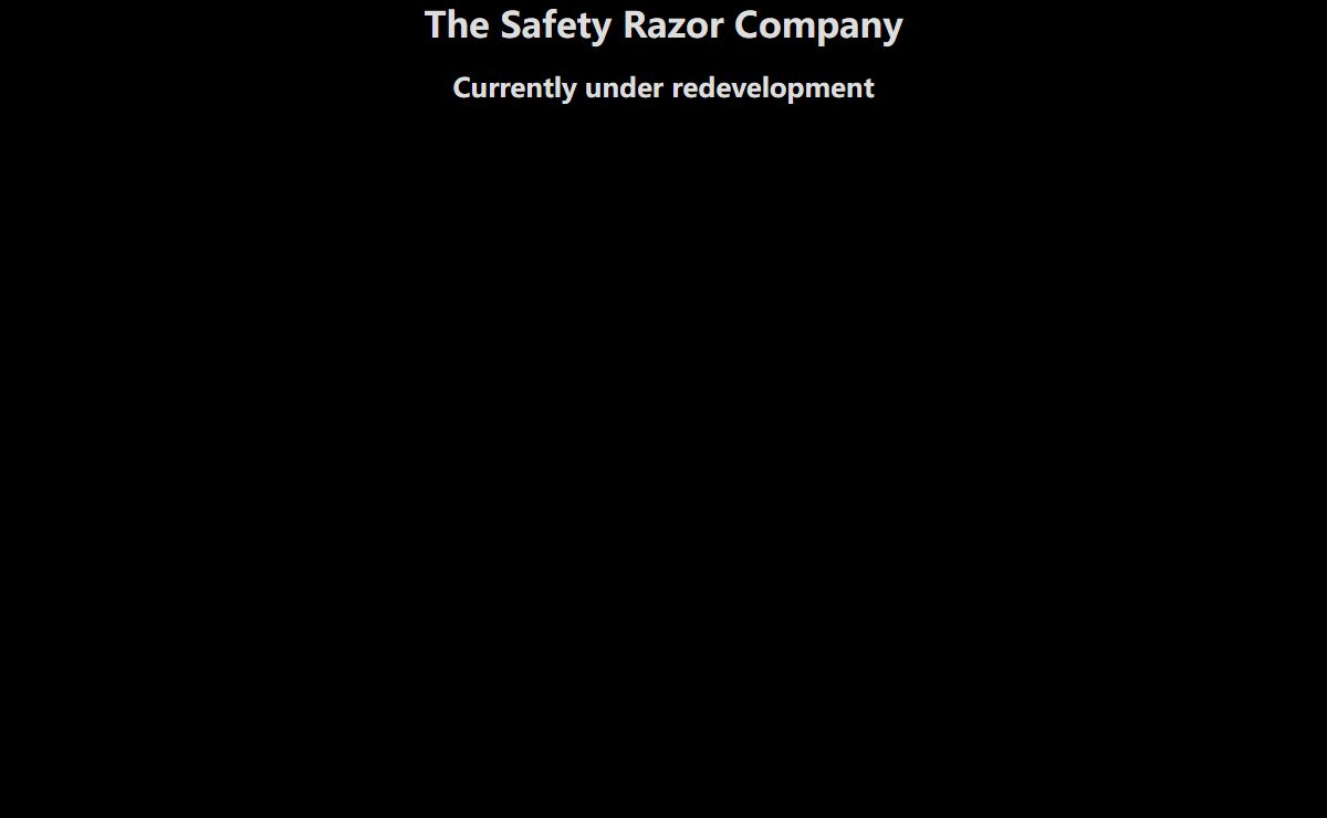 Welcome - The Safety Razor Company
