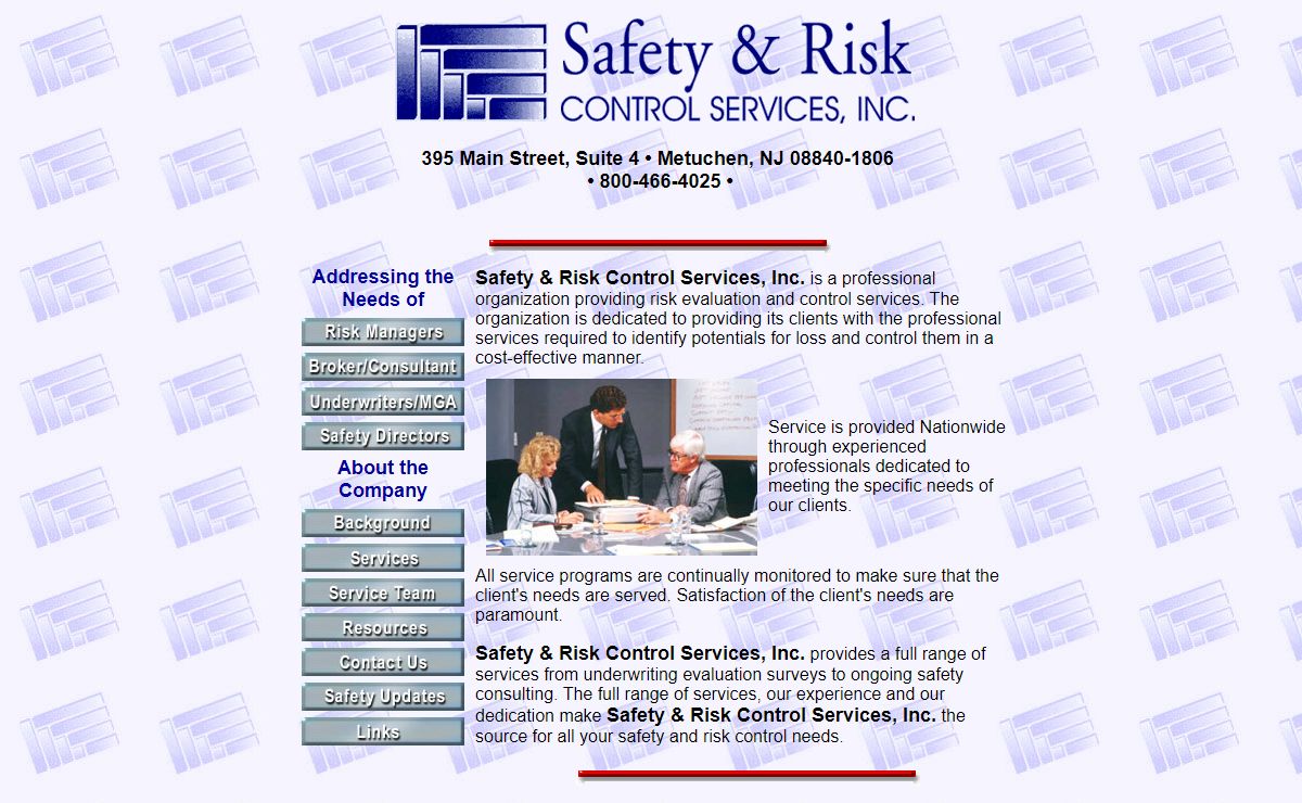 Safety & Risk Control Services-- Risk Management, Safety Management,inspections, surveys,captive programs, Risk Control, Loss Prevention, Employee Safety, Employee Safety Training, serving the nation