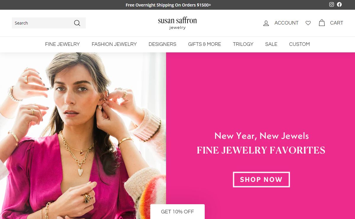 Susan Saffron Jewelry | Dallas Jewelry Boutique, Lovers Lane