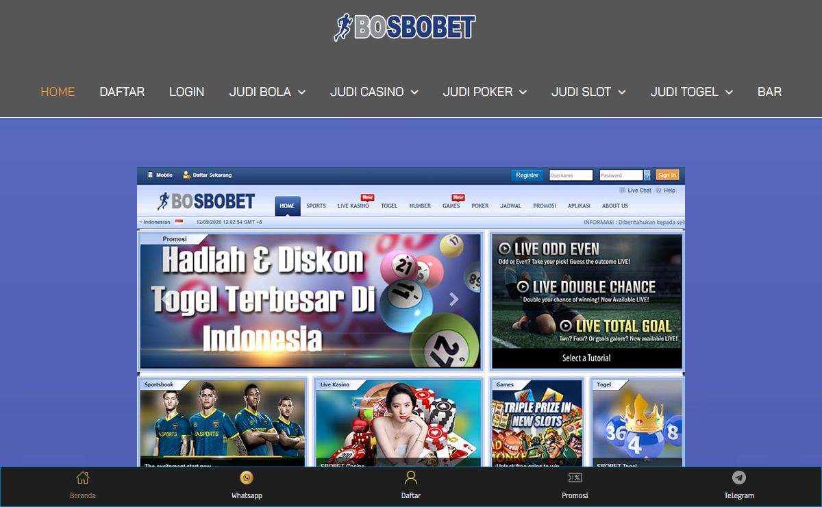 Sbobet - Situs Agen Judi Daftar Sbobet Online Indonesia