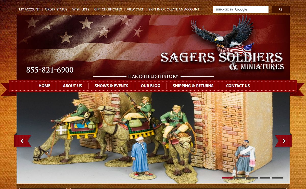 Sagers Soldiers & Miniatures
