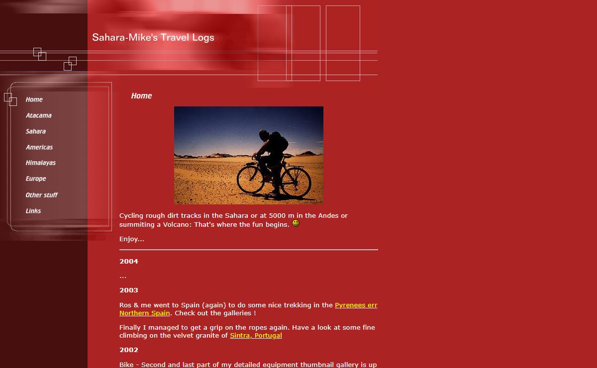 Sahara-Mike: Cycling Deserts around the Globe