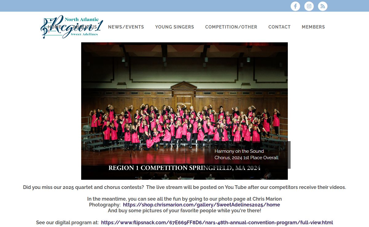 Sweet Adelines Region 1