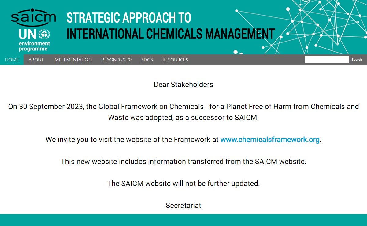 SAICM
