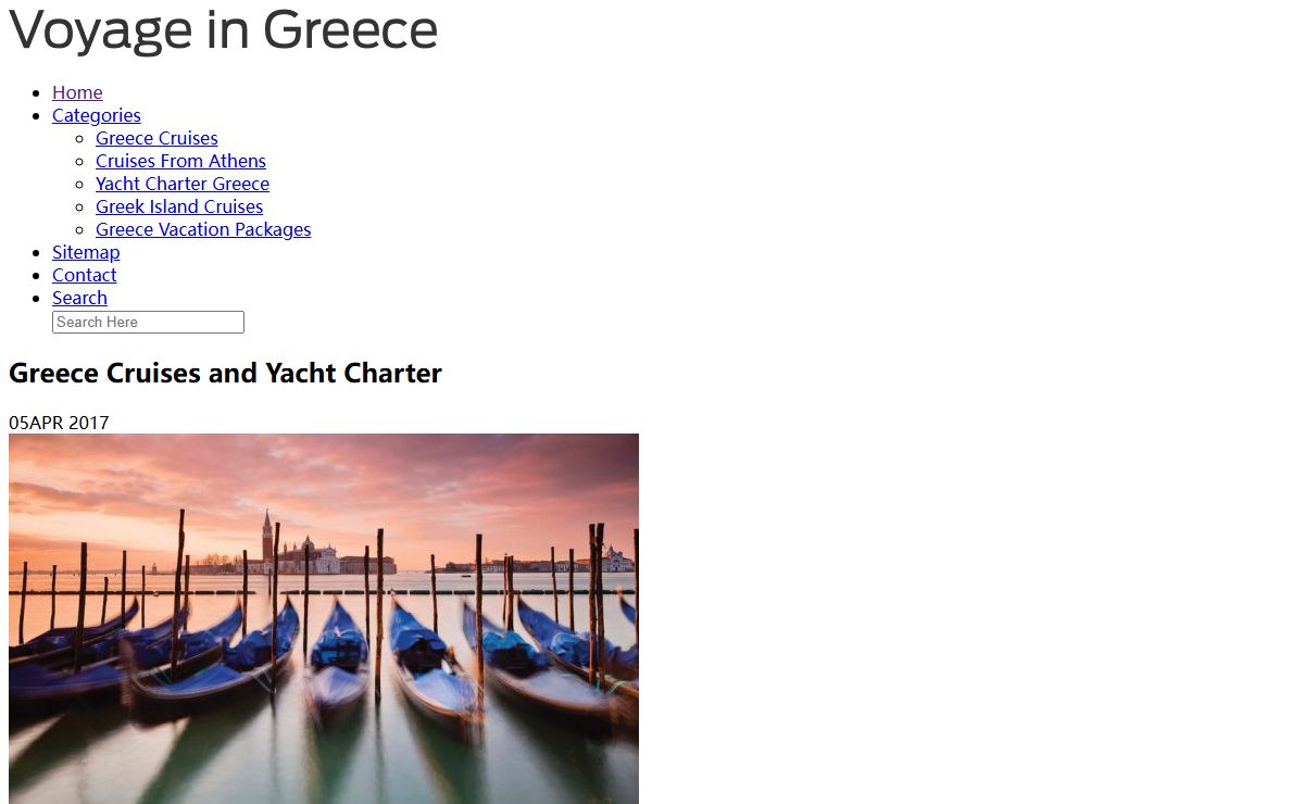 Voyage in Greece