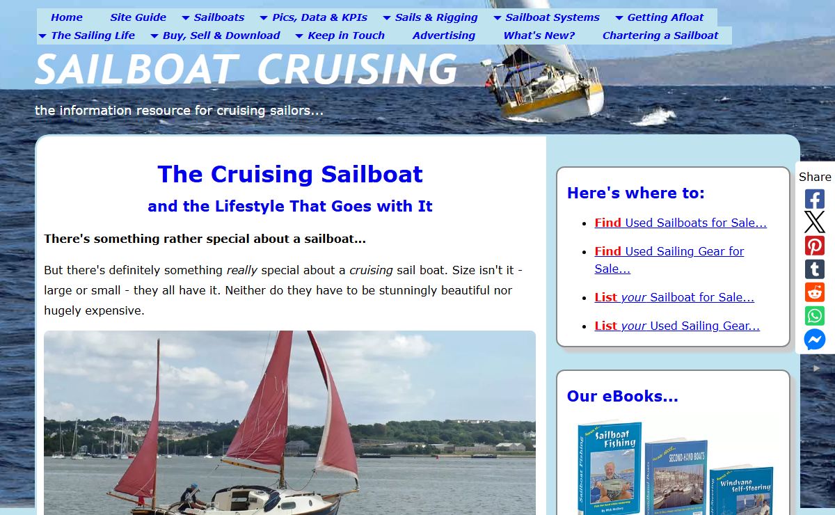 The Sailboat Cruisers' Favourite Information Resource