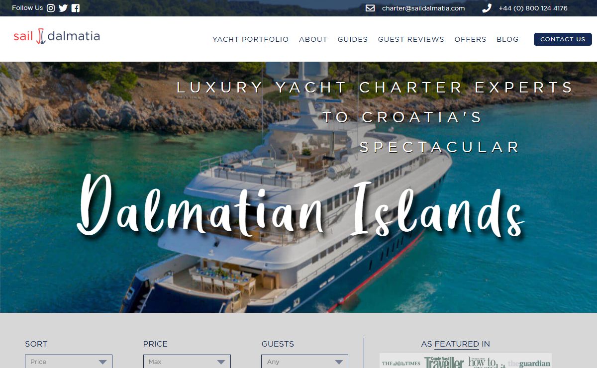 Croatia Yacht Charter | Yacht Charter Split Dubrovnik | Sail Dalmatia