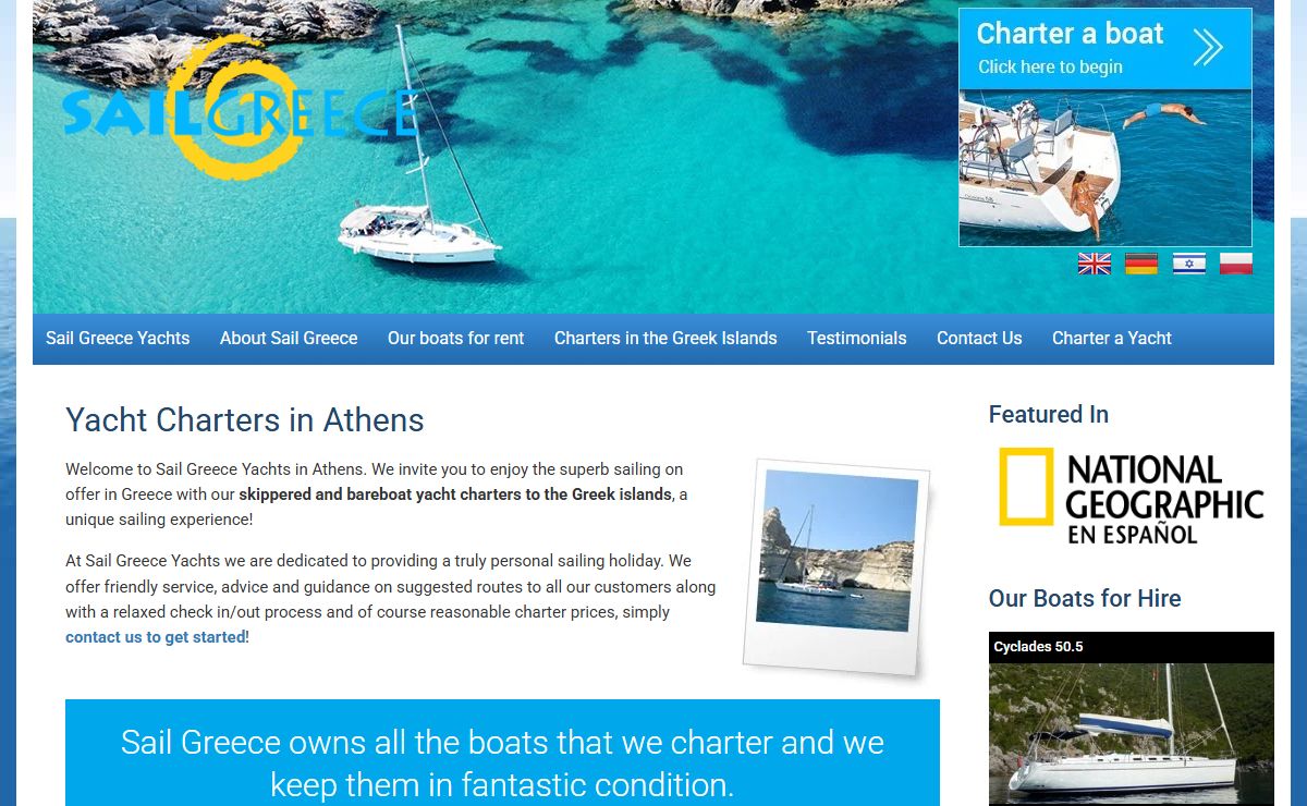 Yacht charters in Athens | Sail Greece Yachts