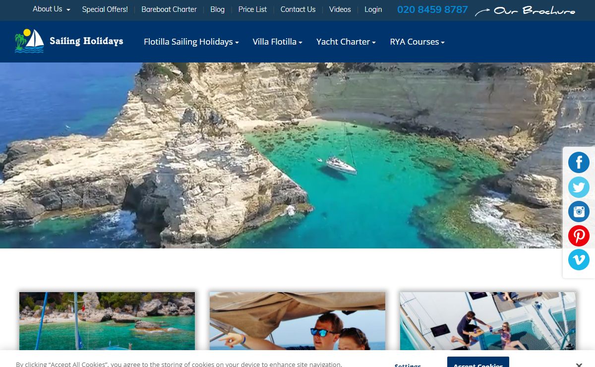 Sailing Holidays | Flotilla and Yacht Charter Holidays in Greece