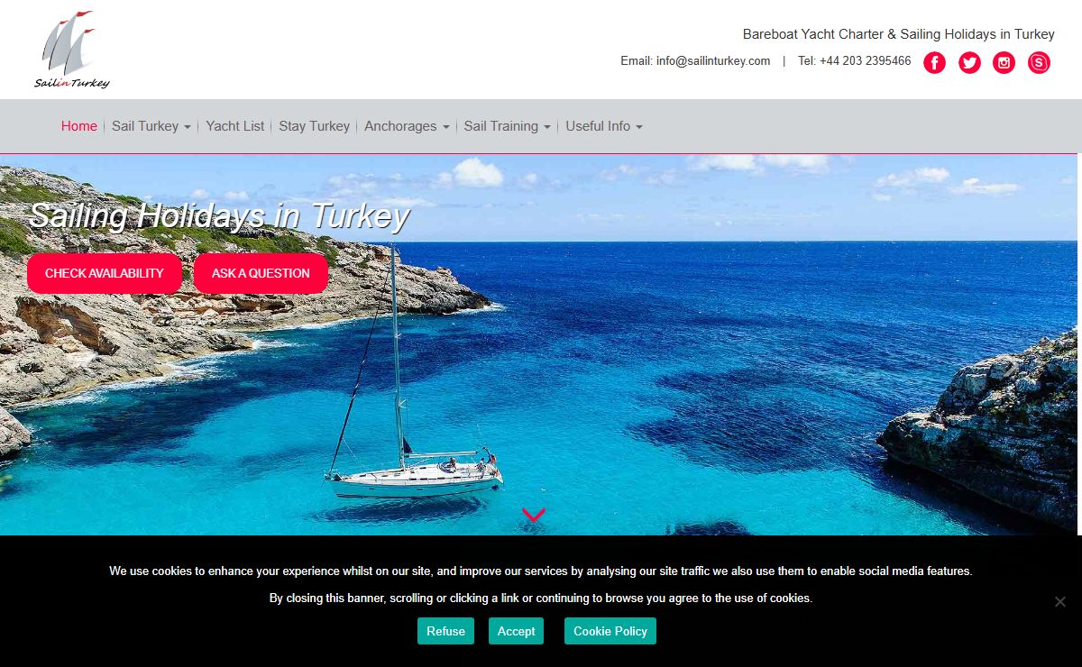 Yacht Charter Turkey | Sailing Holidays, Bareboat & Skippered Charter