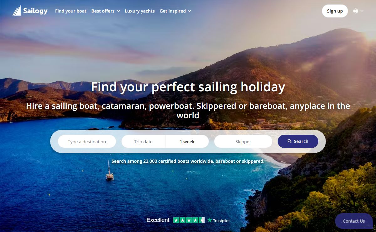 Online Yacht Charter for the Best Sailing Holidays | Sailogy