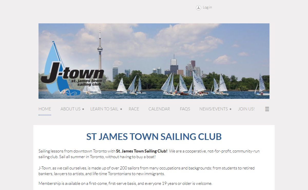 Home - St. James Town Sailing Club Toronto