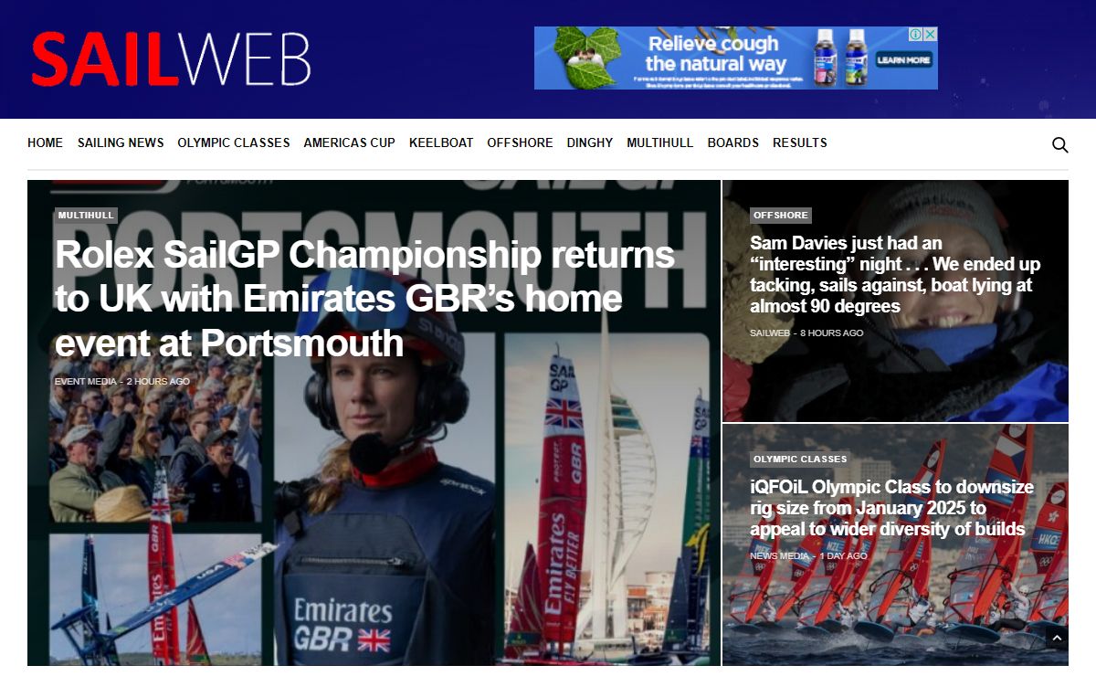 Sailweb – Latest Sailing News and Racing Results