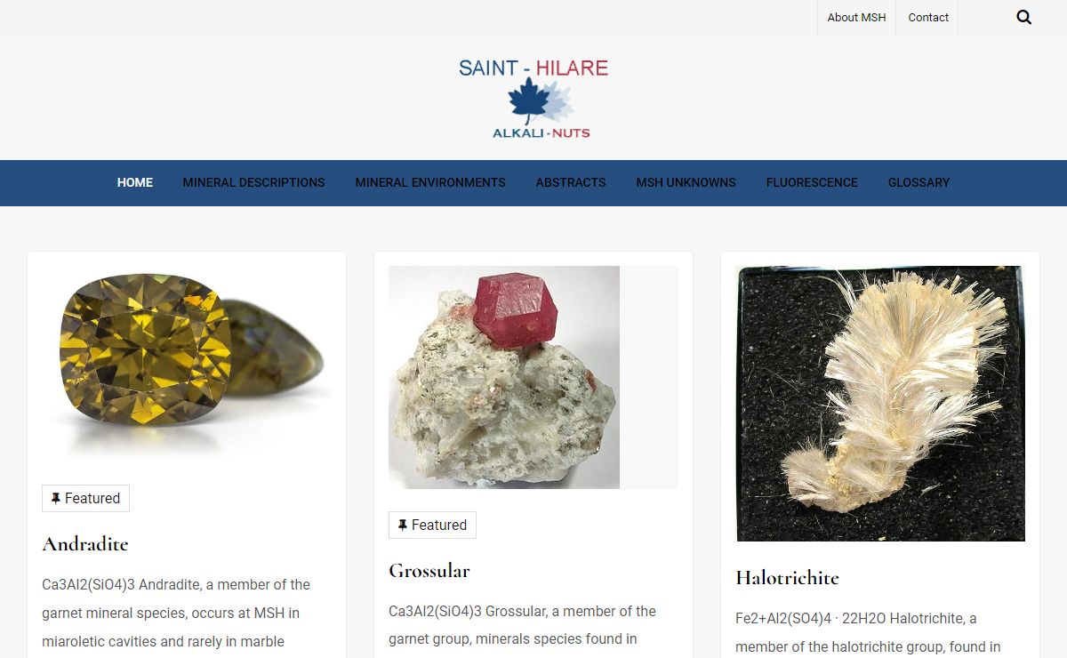 Saint-Hilaire – Minerals Mined in Canada