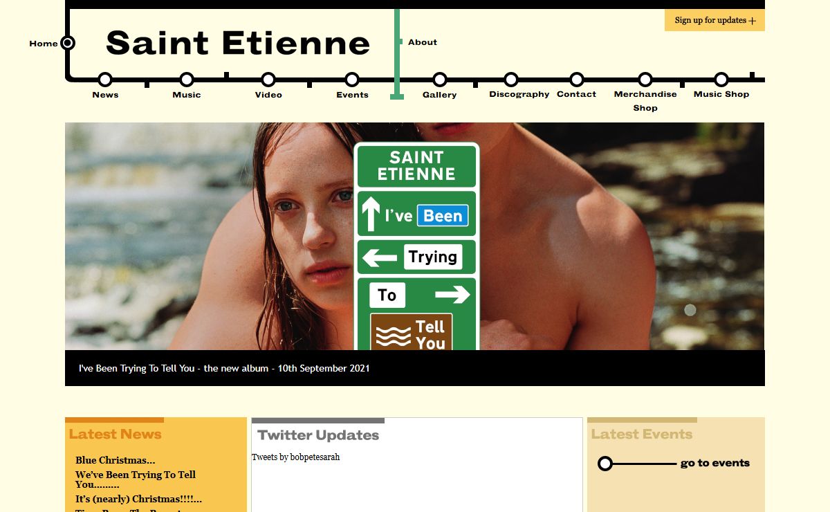 Saint Etienne | Official Website