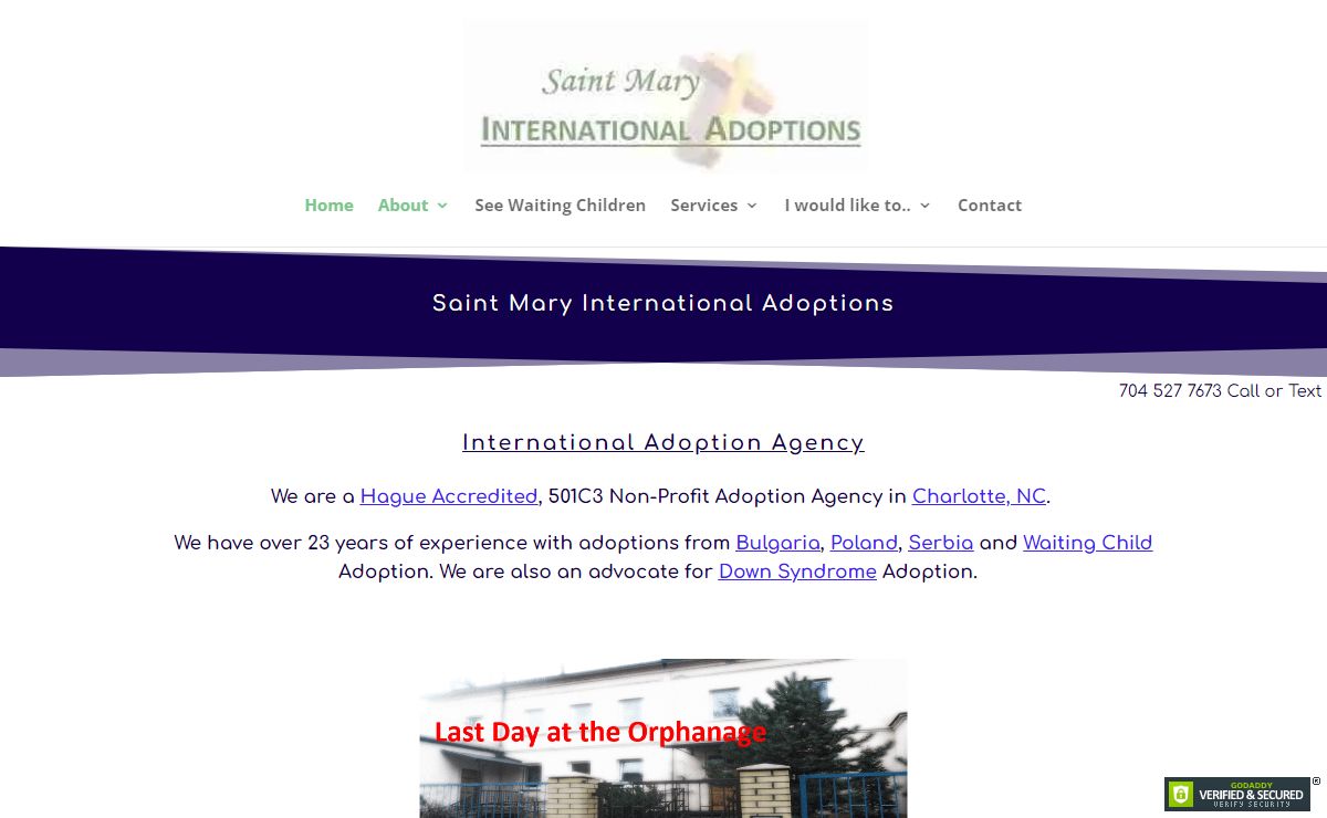 International Christian Adoption Agency | Saint Mary Adoptions