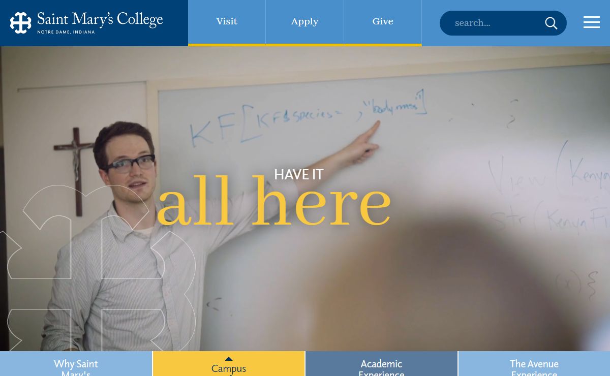 Saint Mary's College | Where You Belong | Notre Dame, IN