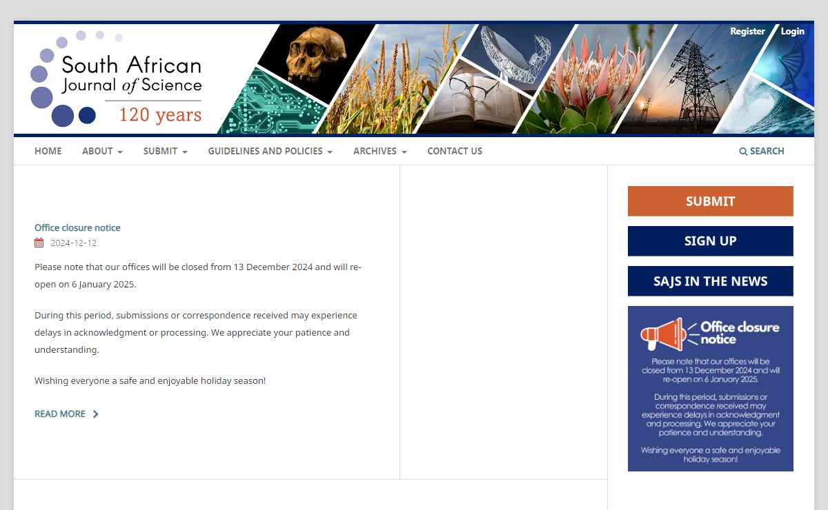 South African Journal of Science